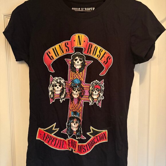 Guns N' Roses "Appetite for Destruction" Women's Tee - Size XL, Like New! - Picture 1 of 2